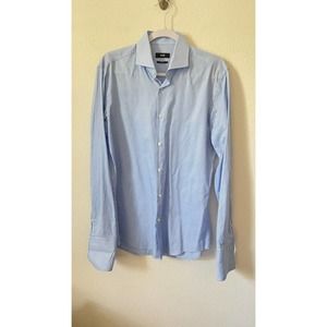 Hugo Boss Slim Fit Button Down Made in Italy Size 39 15 1/2